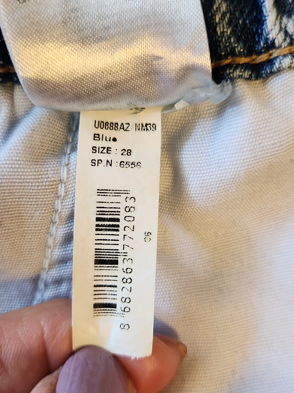 DeFacto Light Wash Elastic Hem Women’s Jogger Jeans Size 28 Waist - Picture 12 of 12